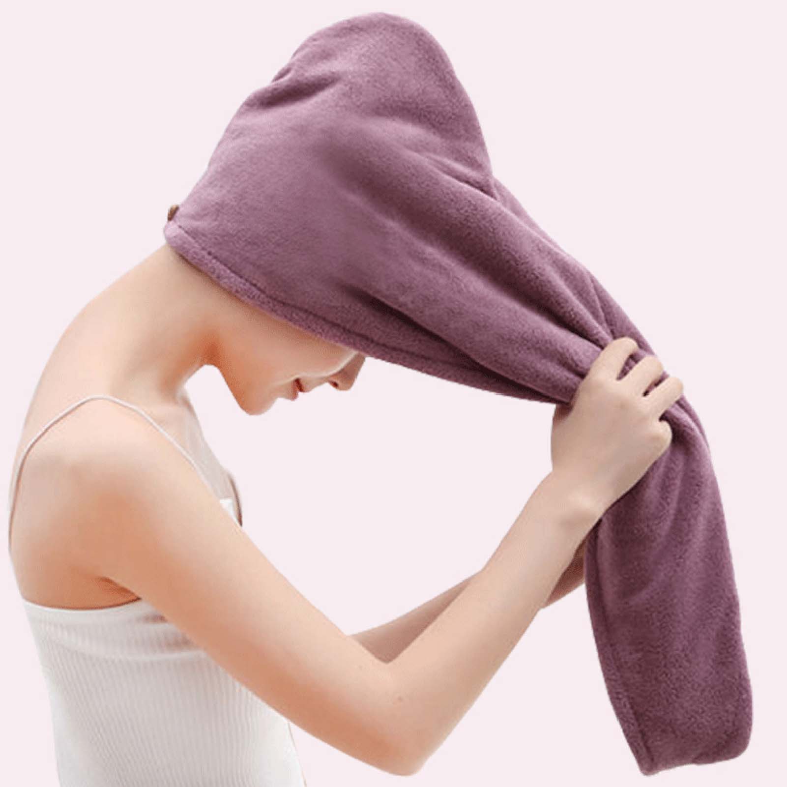 Hair Spa Wellness - Asciugamano per capelli da donna in