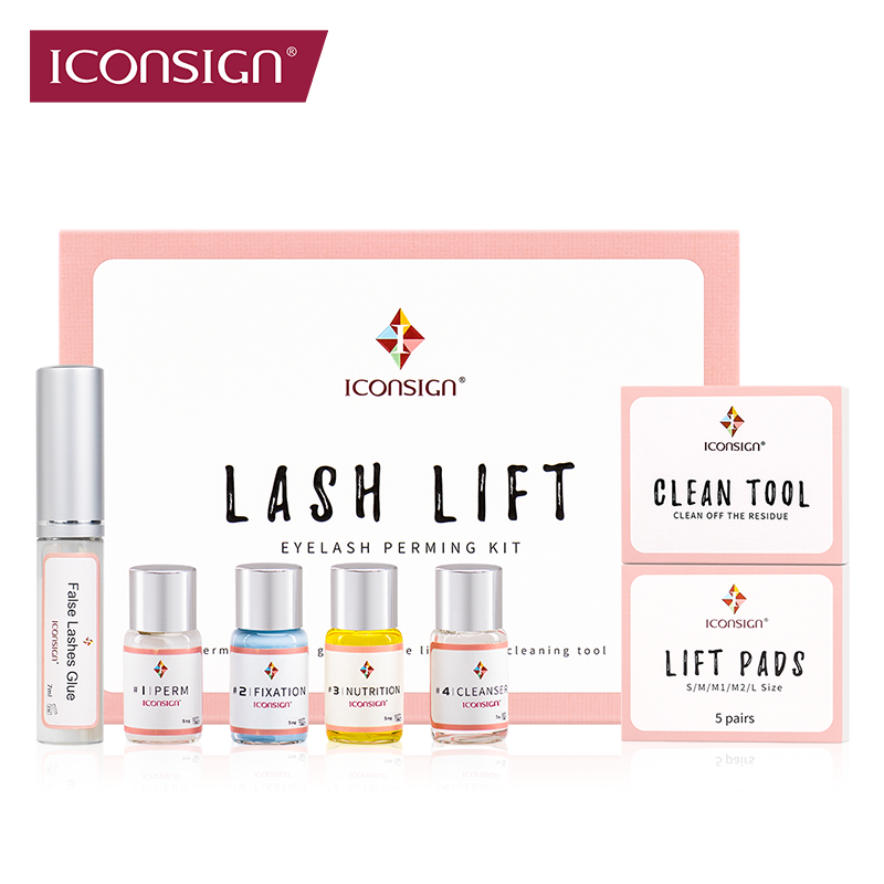 Lash Lift Kit - ICONSIGN Kit per sollevamento ciglia Set