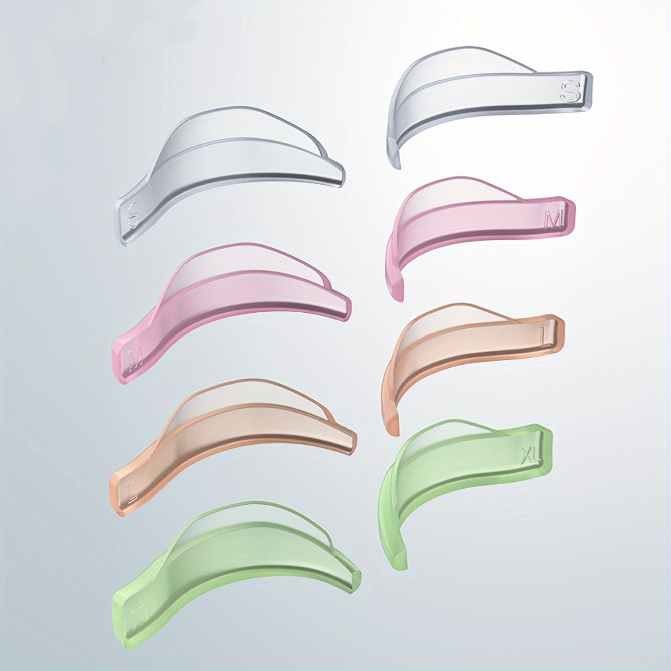 Lash Lift Kit - 4 Paia di Cuscinetti in Silicone