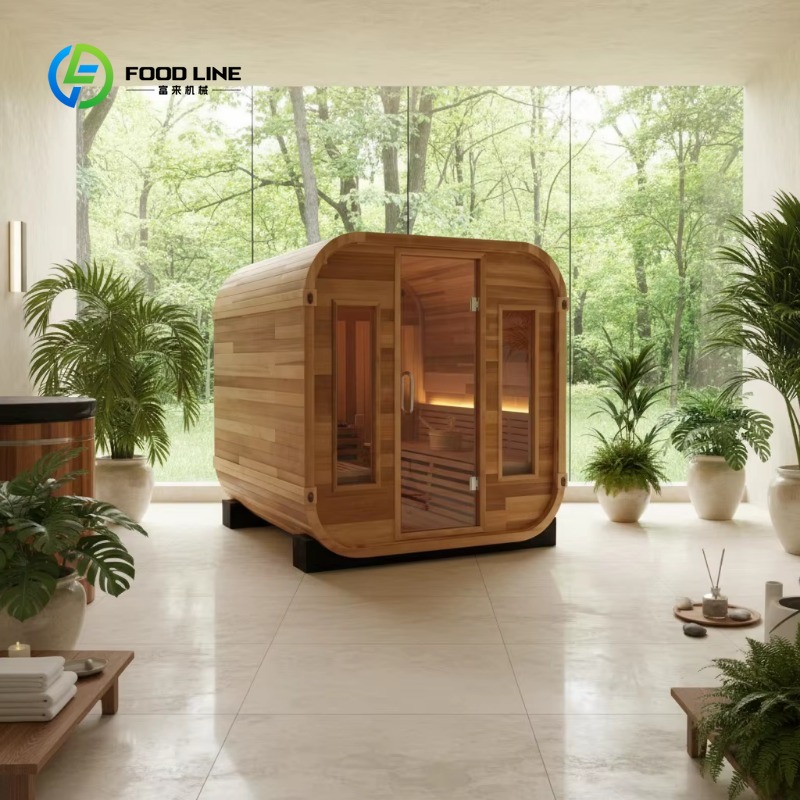 Spa Wellness Design - Sauna da Esterno di Lusso Personalizzata